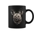 African Wild Dog Portrait Wildlife Safari Theme Graphic Print Coffee Mug