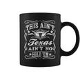 This Ain’T Texas Cowgirl Queen Bee Silhouette Texas Holdem Coffee Mug