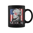 Alexander Hamilton 'Merica Patriot American Flag 4th Of July Graphic Print Coffee Mug