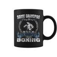 Algunos Abuelos Jugar Bingo Real Grandpas Jugar Boxeo Taza de café