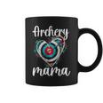 Archery Mama Heart Archery Mom Of An Archer Mother Coffee Mug