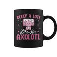 Axolotl Lover Sleep A Lotl Like Sleeping Axolotl Taza de café