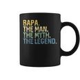 Bapa Man Myth Legend For Dad Papa Father Coffee Mug