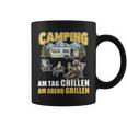 Barbecue And Chillen Camper Saying Caravan Camping Tassen