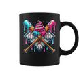 Baseball Drip For Boys Ice Cream Drip Youth Boys Baseball Graphic Print Coffee Mug
