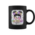 Big Sister Again Messy Bun Big Sister Girls Toddlers Graphic Print Coffee Mug