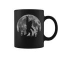 Bigfoot In The Forest Sasquatch Bigfoot Moon Coffee Mug