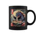 Birthday Kaiju Eating Ramen Japanese Monster Lover Coffee Mug