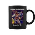 Bjj Legends Never Die Bjj Gi Brasileño Jiu Jitsu Taza de café