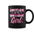 Brother Of The Birthday Girl Kitty Family Party Decorations Coffee Mug