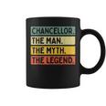 Canciller El Hombre El Mito La Leyenda Divertido Personalizado Taza de café