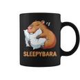 Capybara Sleep Sleepybara Nightdress Capybara Sleep Tassen