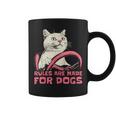 Cat Lover Rules Are Made For Dogs Driving Cat Graphic Print Coffee Mug