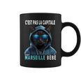 C'est Pas La Capitale C'est Marseille Bébé Humour Chat Tasse