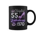 Chapter 55 Fabulous Since 1970 55Th Birthday Girl Coffee Mug