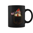 Chicken Pocket Farm American Flag USA 4th Of July Animal Tank Top Graphic Print Coffee Mug