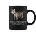 I Am Contaminated With Radiation Cat Meme Coffee Mug