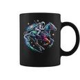 Cool Galaxy Jockey Astronaute Sur Les Courses Hippiques Tasse