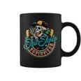 Cool Shit Show Supervisor Skull Hilarious Vintage For Adults Graphic Print Coffee Mug