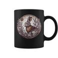 Cottagecore Rabbit Wild Hare Boho Rustic Graphic Print Coffee Mug