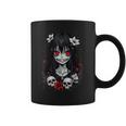Creepy Kawaii Goth Girl Horror Anime Aesthetic Coffee Mug