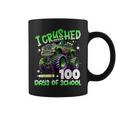 I Crushed 100 Days Of School Truck 100Th Day Of School Boys Coffee Mug