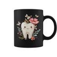 Cute Tooth With Flower I Children's Tooth Tassen