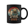 Dad 2025 Primer Día Del Padre Papá Joven Padre Taza de café