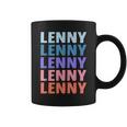Divertido Regalo Nombre Lenny Personalizado Primer Nombre Taza de café