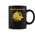 Dolce Et Banana Pétillant Motifs Amusants Et Amusants Tasse