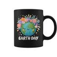 Earth Day Cute & Floral Planet Earth Day 2025 Coffee Mug Earth Day Cute & Floral Planet Earth Day 2025 Coffee Mug