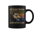 Lets Eat Trash And Get Hit By A Car -Intage Opossum Tassen