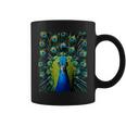 Elegant Peacock Eye Bird Watcher Blue Peacock Tassen