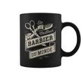 Élu Meilleur Barbier Du Monde Humour Coiffeur Cadeau Barbe Tasse