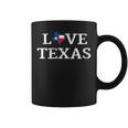 Êtements D'artintage Du Drapeau De L'état Du Texas En Détresse Love Texas Tasse