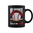 My Favorite T-Ball Player Calls Me Nana Baseball Coffee Mug