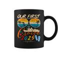 Our First Cruise Together For Couples Black -Adults Small Crew Neck Short Sleeve Matching Couples Cruise Coffee Mug