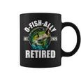 Fisherman Fishing Retirement O-Fish-Ally Retired 2025 Coffee Mug