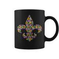 Fleur De Lis Mardi Gras Symbol Louisiana Carnival New Orlean Coffee Mug