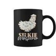 Fluffy Feathers Backyard Chicken Whisperer Silkie Chicken Lover Silky Chicken Small -Adult Short Sleeve Classic Fit Modern Classic Travel Poultry Enthusiasts Graphic Print Coffee Mug