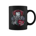 Free a Hugs Scary Clown Valentine Halloween Horror Character Graphic Print Coffee Mug