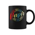 Fun El Mejor Papa Del Mundo Padre En El Mundo Día Del Padre Taza de café