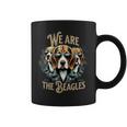 Beagles Dogs Beagles Y Amantes De La Música Rock 1969 Taza de café