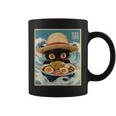 Graphic Cat Ramen Noodles Japanese Kawaii Anime Coffee Mug
