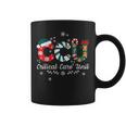 Ccu Nurse Christmas Critical Care Unit Xmas Girl Nurse Coffee Mug