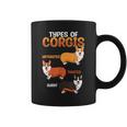 Corgi Types Untoasted Toasted Burnt Cute Puppy Corgis Coffee Mug