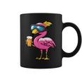 Ski Flamingo With Beer Apres Ski Comic Tassen