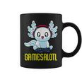 Gamesalotl Gamesolotl Gamer Gaming Axolotl Playsalotl Tassen