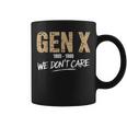 Gen X 1965-1980 We Don't Care Generation Xintage Tassen