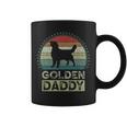 Golden Daddy Father's Day Golden Retriever Dad Taza de café